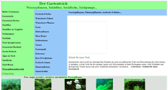 Desktop Screenshot of gartenteich-wasserpflanzen.de